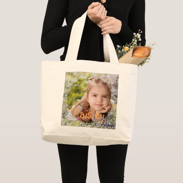 Tote Grande Bolsa de compras - HAMbyWG -  Imagem (Frente (produto))