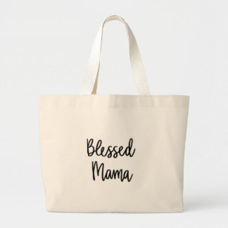 Tote Grande Bolsa de Design Mãe Abencoada