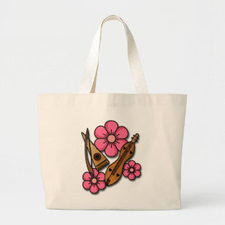 Tote Grande Bolsa de grandes flores favoritas