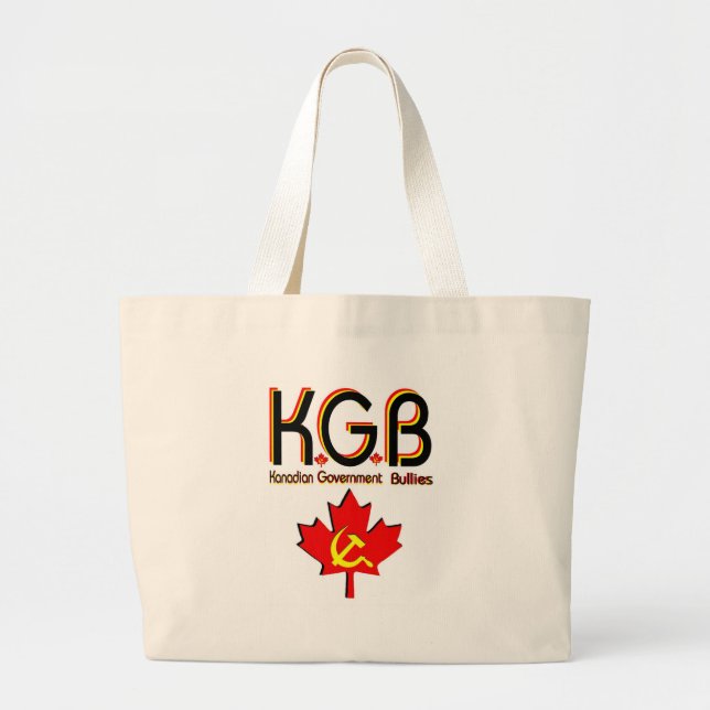 Tote Grande Bolsa de KGB (Frente)
