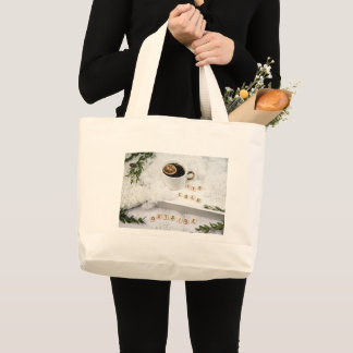 Tote Grande Bolsa de lona com estampa de paisagem natural mini
