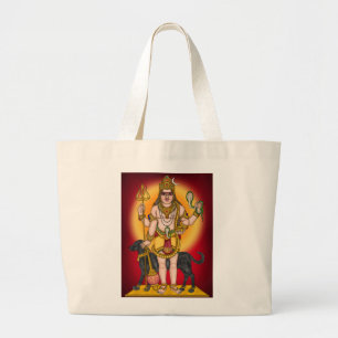 Tote Grande Bolsa de Lona Lord Bhairava