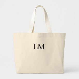 Tote Grande Bolsa de lona personalizada com corrente bolsa tot
