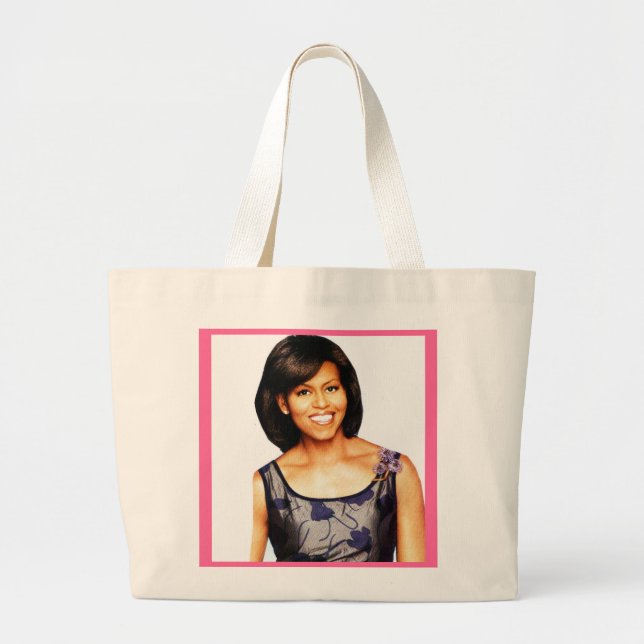 Tote Grande Bolsa de MICHELLE OBAMA (Frente)