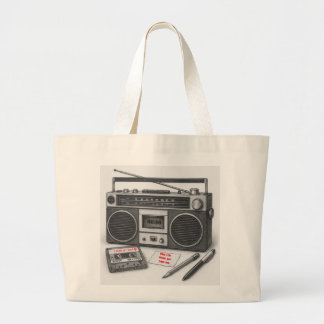 Tote Grande Bolsa de Mixtape Gen X Personalizada