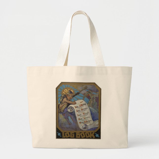 Tote Grande Bolsa de Patrimônio da Paleta e Chisel (Frente)