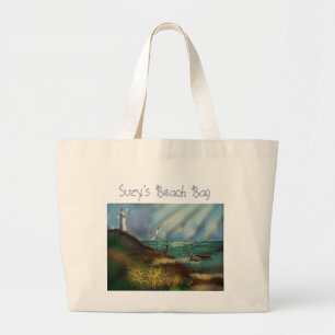 Tote Grande Bolsa de praia de farol
