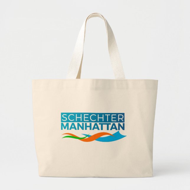Tote Grande Bolsa de Schechter Manhattan (canvas) (Frente)
