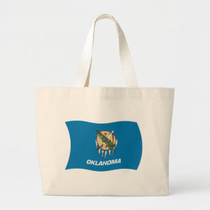 Tote Grande Bolsa de Transporte da Bandeira de Oklahoma