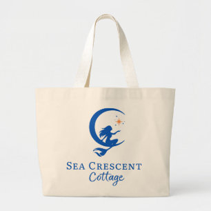 Tote Grande Bolsa do Crescente do Mar