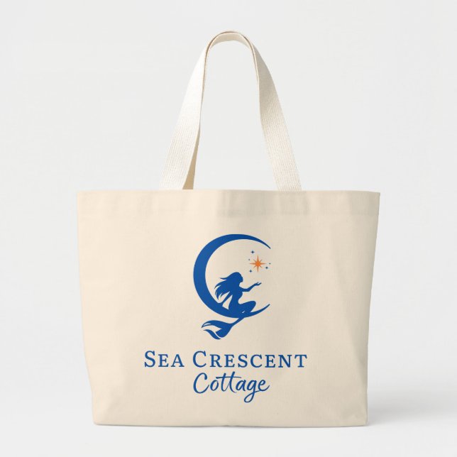 Tote Grande Bolsa do Crescente do Mar (Frente)