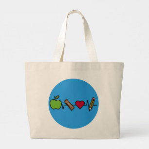 Tote Grande Bolsa do Jumbo da Vida dos Professores - Pulsação