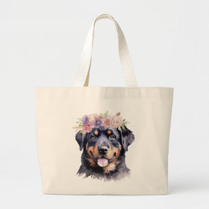 Tote Grande Bolsa do Rottweiler