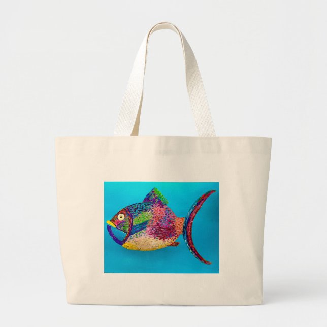 TOTE GRANDE BOLSA FISH (Frente)
