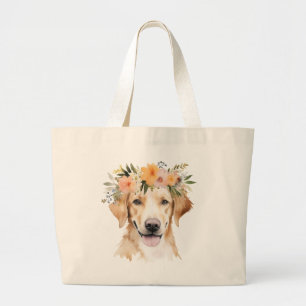 Tote Grande Bolsa Jumbo do ouro Retriever