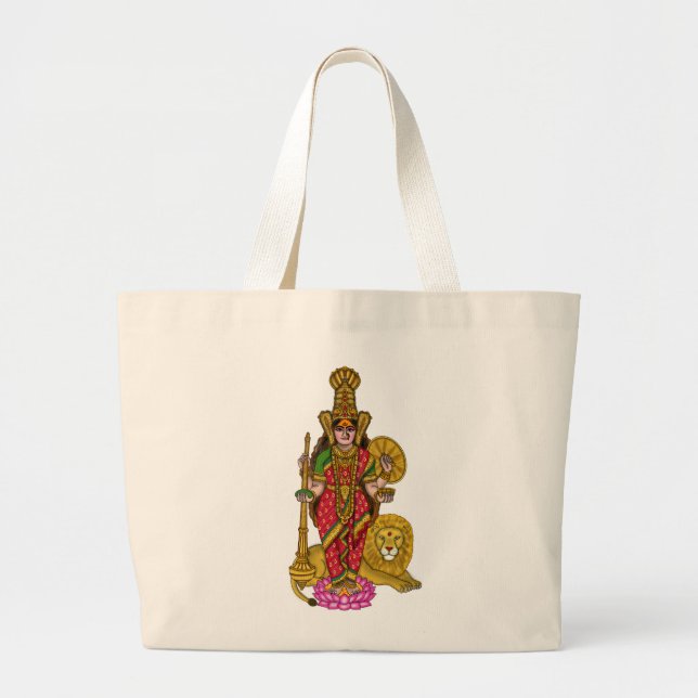 Tote Grande Bolsa Kolhapur Mahalakshmi (Frente)