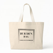 BOLSA MODERNA DE ALGODÃO NATURAL FEMININA BUR'DEN