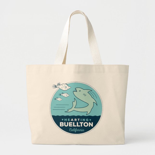 Tote Grande Bolsa - Pesca para Monstros Marítimos - Buellton.A (Frente)