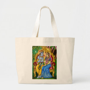 Tote Grande Bolsa Radha Krishna