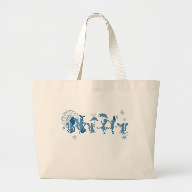 Tote Grande Bolsa Rhapsody Azul (Frente)