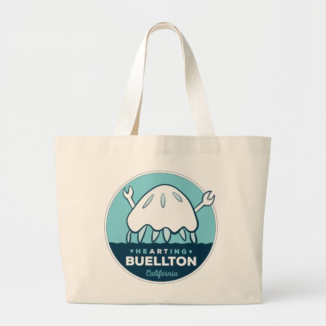 Tote Grande Bolsa - Surpresa! - Buellton.Art (Frente)