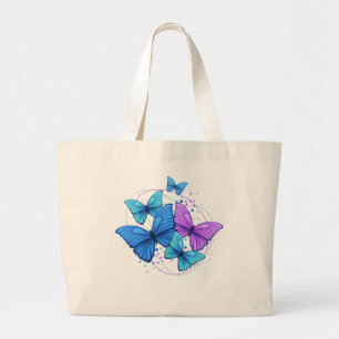 Tote Grande Bolsa Totem Borboleta Elegante Presente para Ama