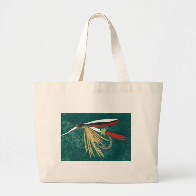 Tote Grande bolsa Wet Fly "Trouxe" (Frente)