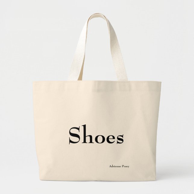 Tote Grande Calçado Jumbo Bolsa Bag (Frente)