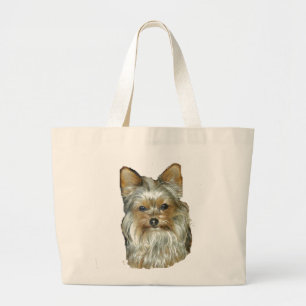 Tote Grande Cão 4, B, Yorkshire Terrier, Jumbo Bolsa