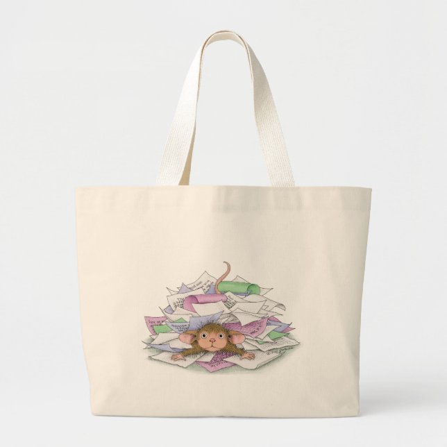 Tote Grande Casa-Rato Designs® - o bolsa enorme (Frente)