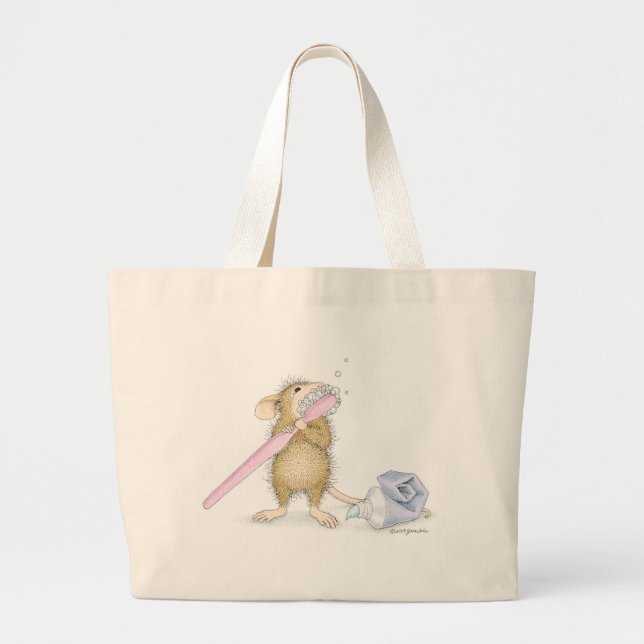 Tote Grande Casa-Rato Designs® - o bolsa enorme (Frente)