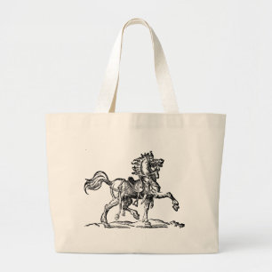 Tote Grande Cavalo da Renascença Nº 3 na Bolsa de Totem