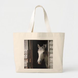 Tote Grande Cinzas são Bolsa Jumbo