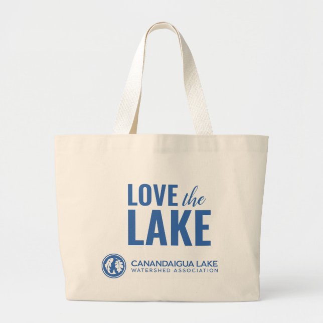 Tote Grande CLWA Love the Lake Bolsa (Frente)