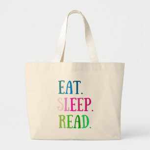 Tote Grande COMER bolsa DE LEITURA DE SONO
