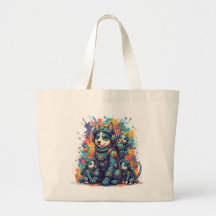 Cosmic Pups Astro Crew - Bolsa