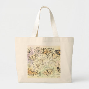 Tote Grande design de Jardim Urbano em uma bolsa de compras