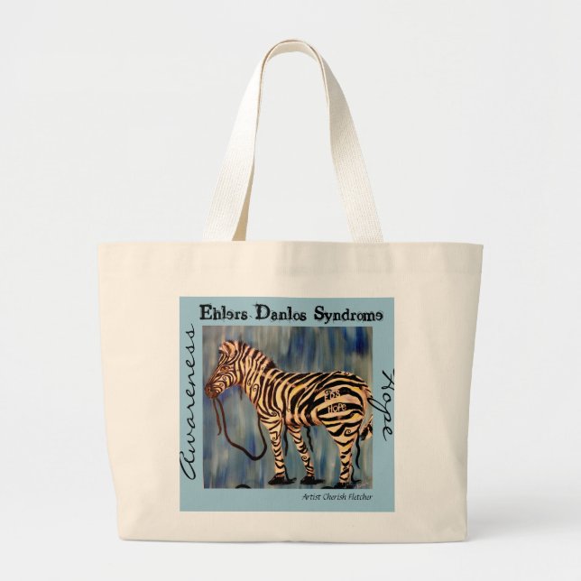Tote Grande EDS HOPE Zebra Bolsa (Frente)