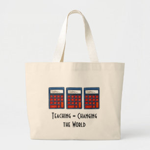 Tote Grande Ensino = Mudando a Bolsa do Presente do Professor