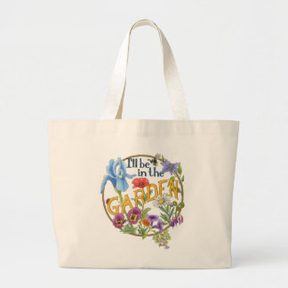 Tote Grande Estarei na bolsa do Jardim