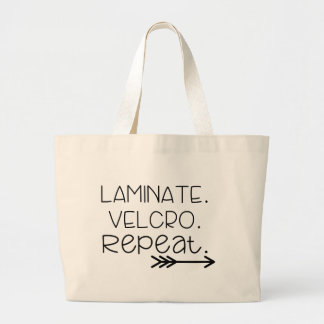 Tote Grande Estratificação. Velcro. Repetição. O bolsa