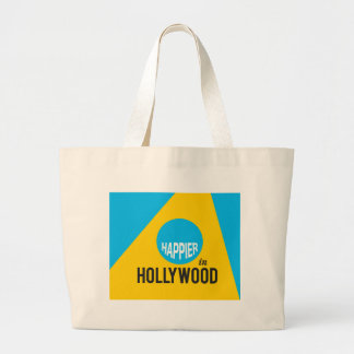 Tote Grande Feliz bolsa de canvas de Hollywood