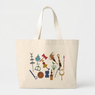 Tote Grande Ferramentas dos Orixás - bolsa