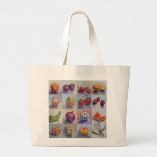 Tote Grande Fruta e Veggie Bolsa