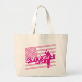 Tote Grande "Hi Kamala" - Jumbo Bolsa (sem slogan)