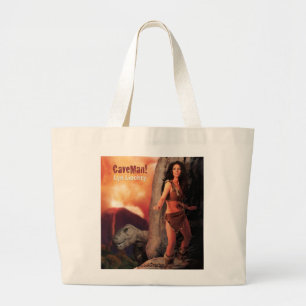 Tote Grande Homem das cavernas de Lyn Liechty! O bolsa