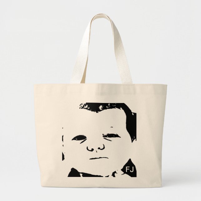 Tote Grande Ícone de FloraJ - o bolsa (Frente)