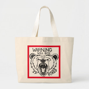 Tote Grande Irá morder se o urso foi tocado na bolsa por Ann