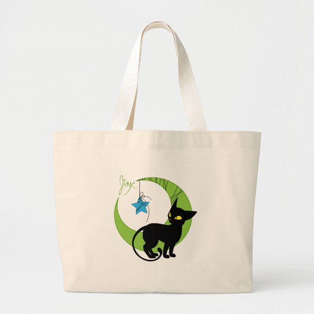 Tote Grande Jinx o bolsa do clássico do gato (Frente)
