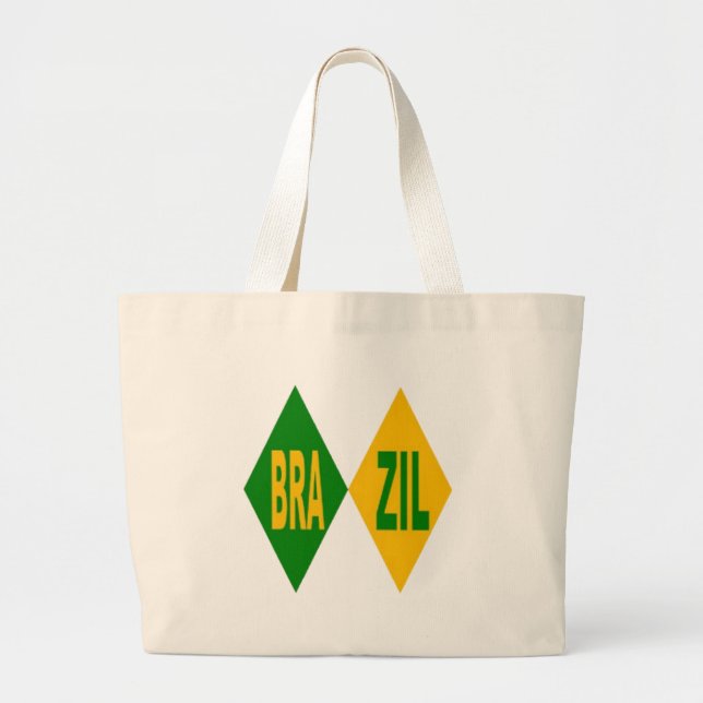 Tote Grande Jumbo Bolsa BRAZIL (Frente)